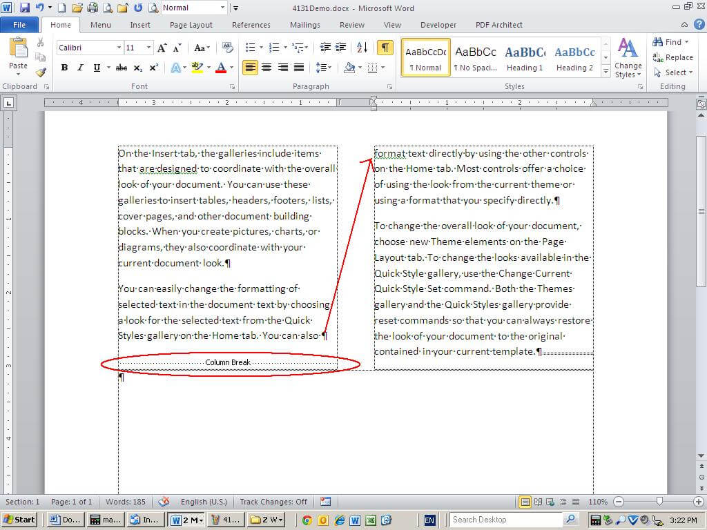 10 Tips For Working With Word Columns - Techrepublic ...