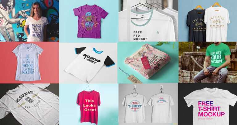 Download 100+ T-Shirt Templates, Vectors & Psd Mockups [Free in ...