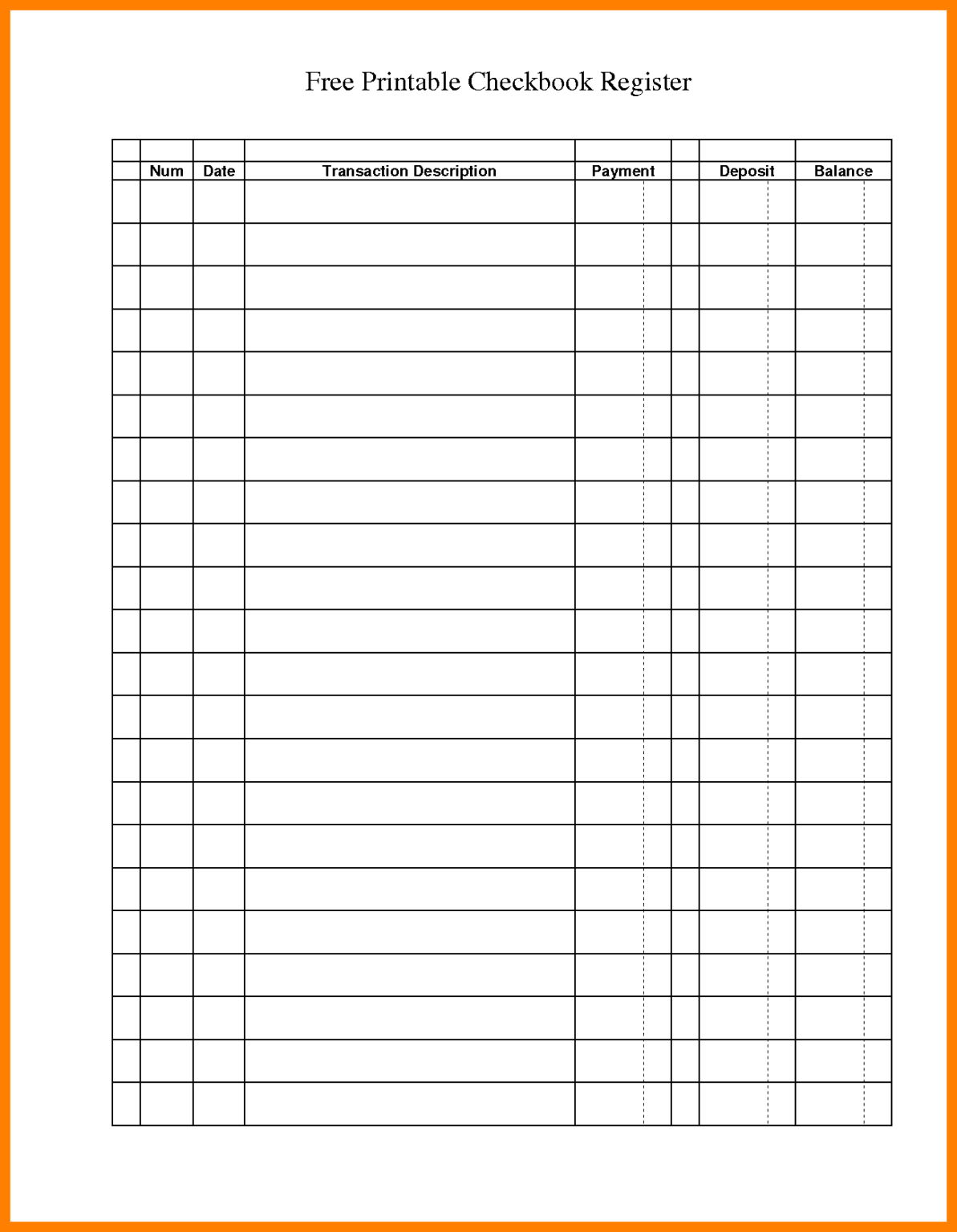 12+ Free Printable General Ledger Template St With Blank Ledger