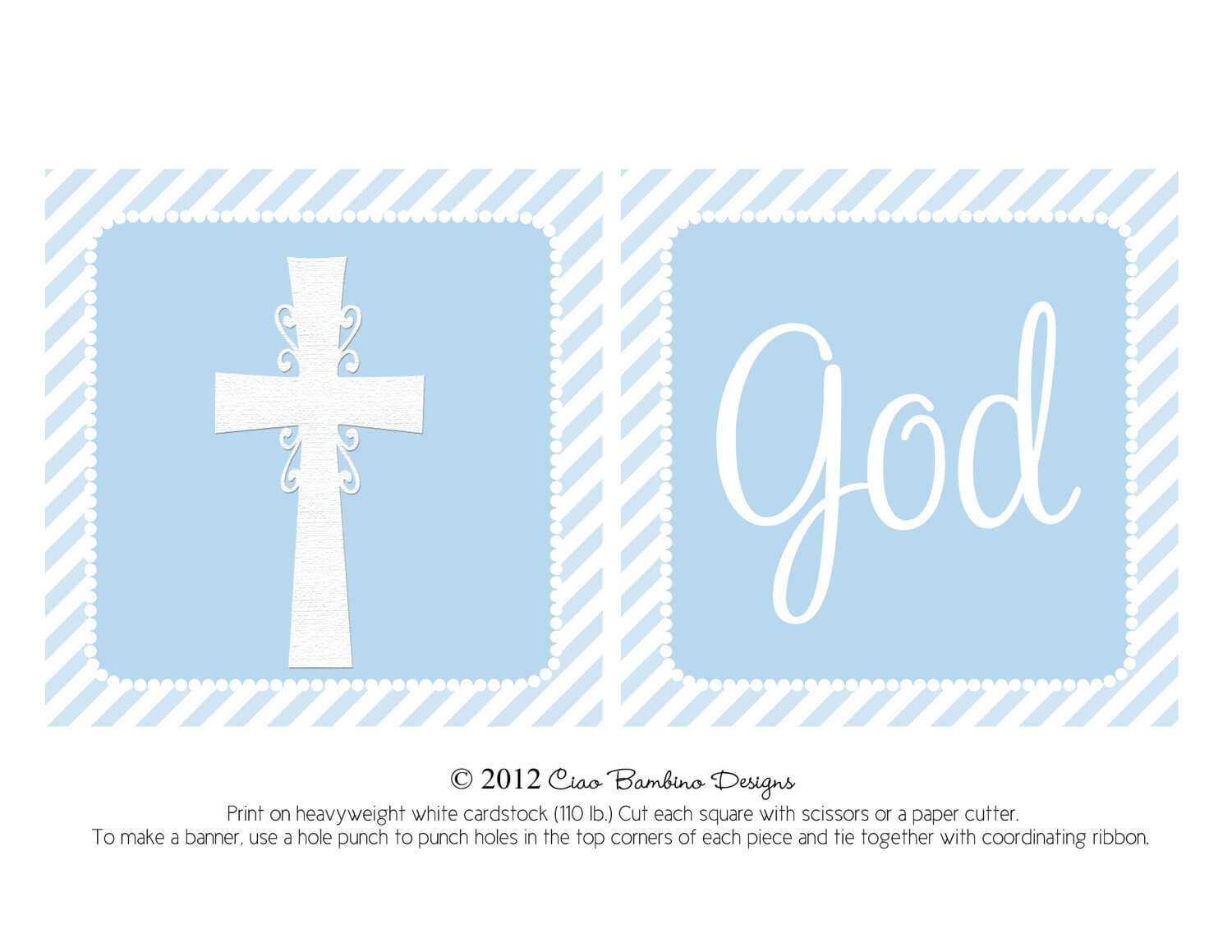 14 Christening Banner Template Free Download, Banner Intended For Christening Banner Template Free