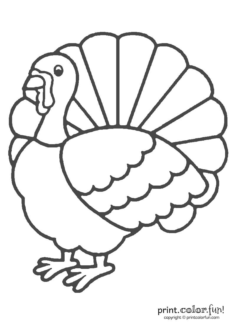 14947 Turkey Free Clipart – 48 Regarding Blank Turkey Template