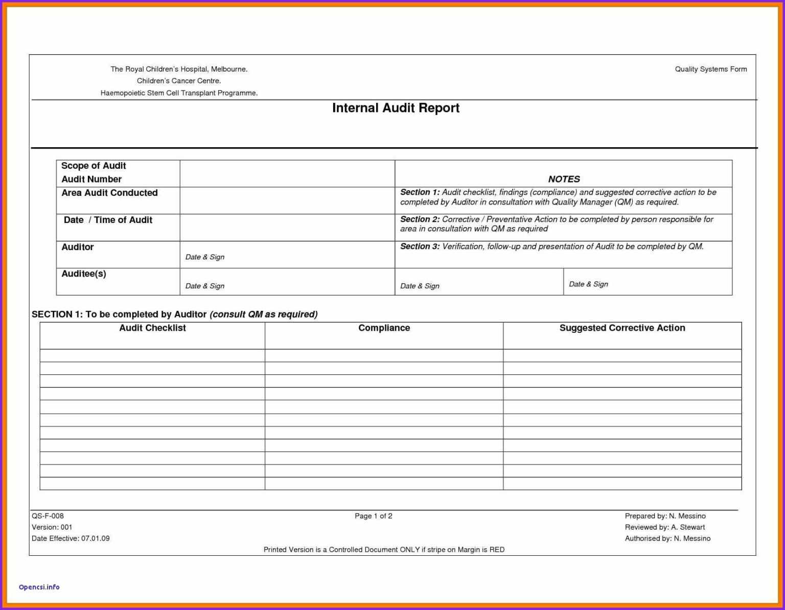 15-internal-audit-report-template-sap-appeal-within-template-for