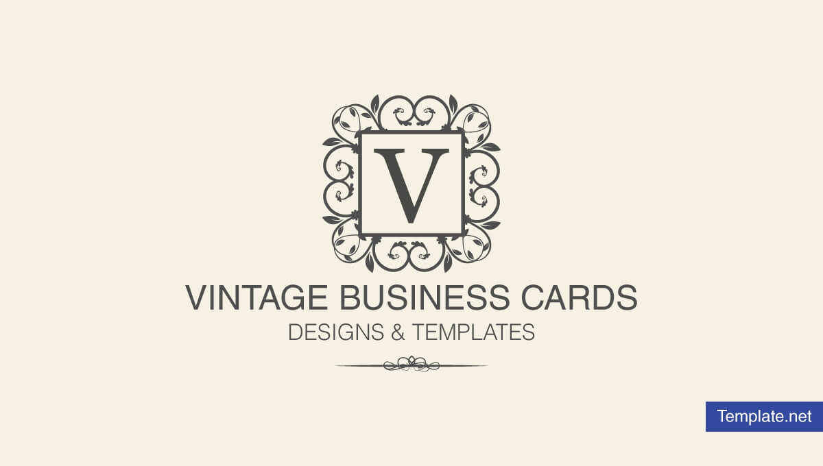 15+ Vintage Business Card Templates – Ms Word, Photoshop Within Free Business Cards Templates For Word