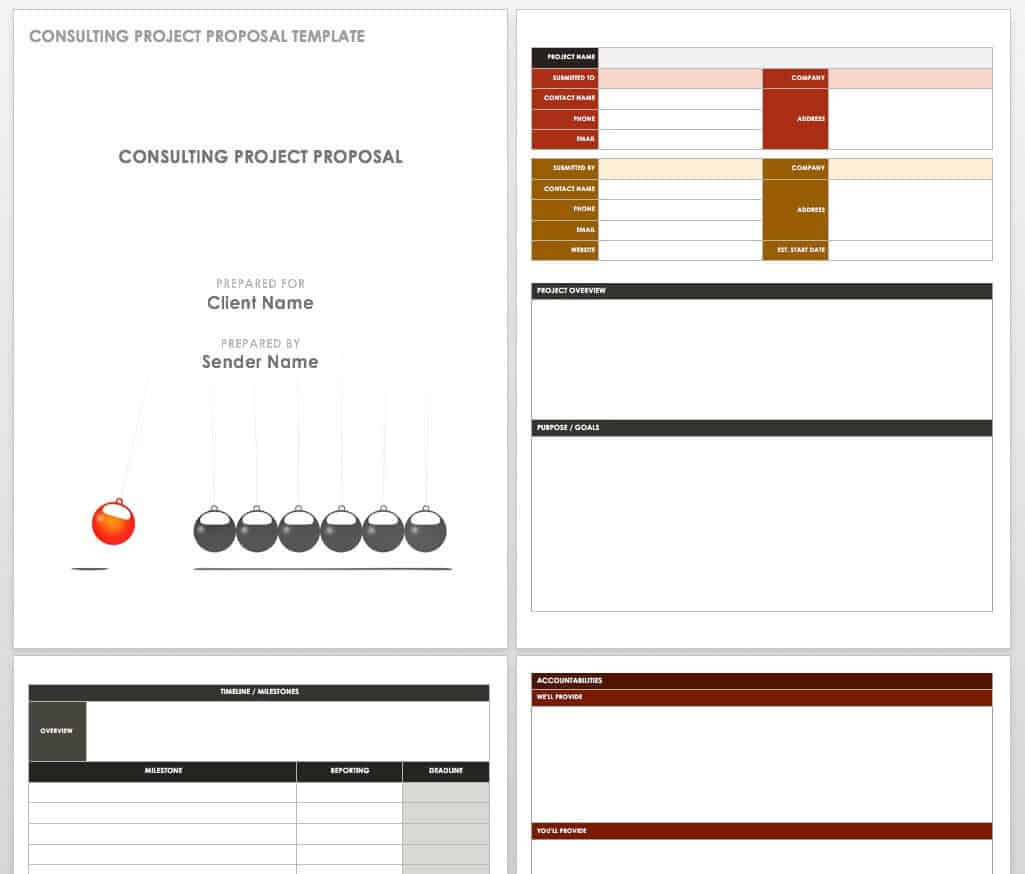 17 Free Project Proposal Templates + Tips | Smartsheet Pertaining To Software Project Proposal Template Word