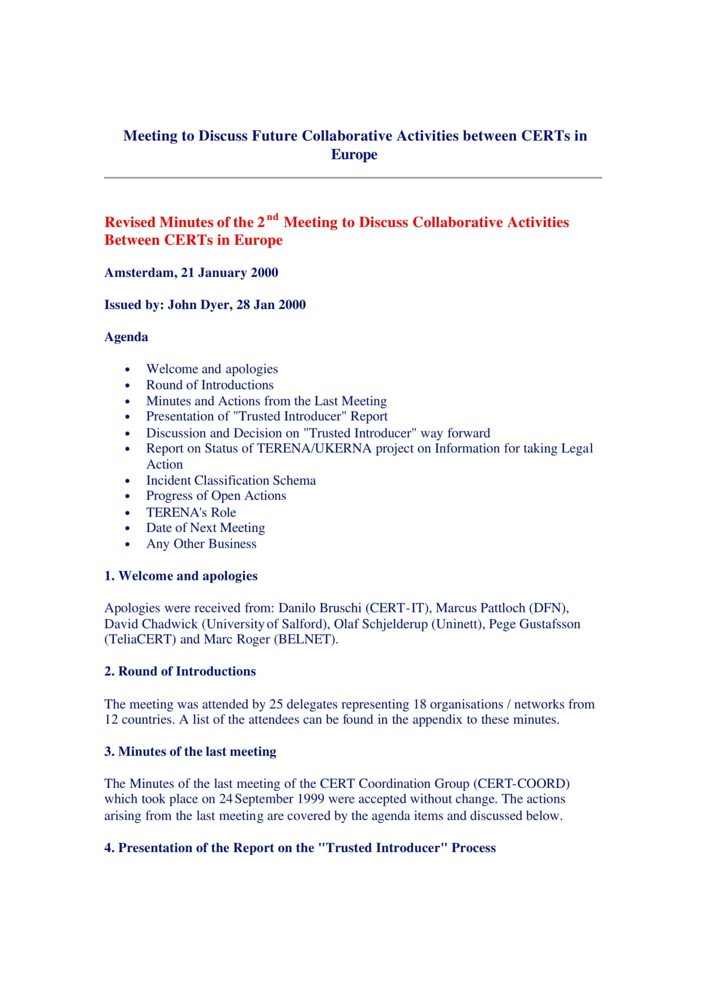 17  Professional Meeting Minutes Templates Pdf Word Within Corporate