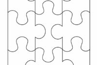 19 Printable Puzzle Piece Templates ᐅ Template Lab within Blank Jigsaw Piece Template