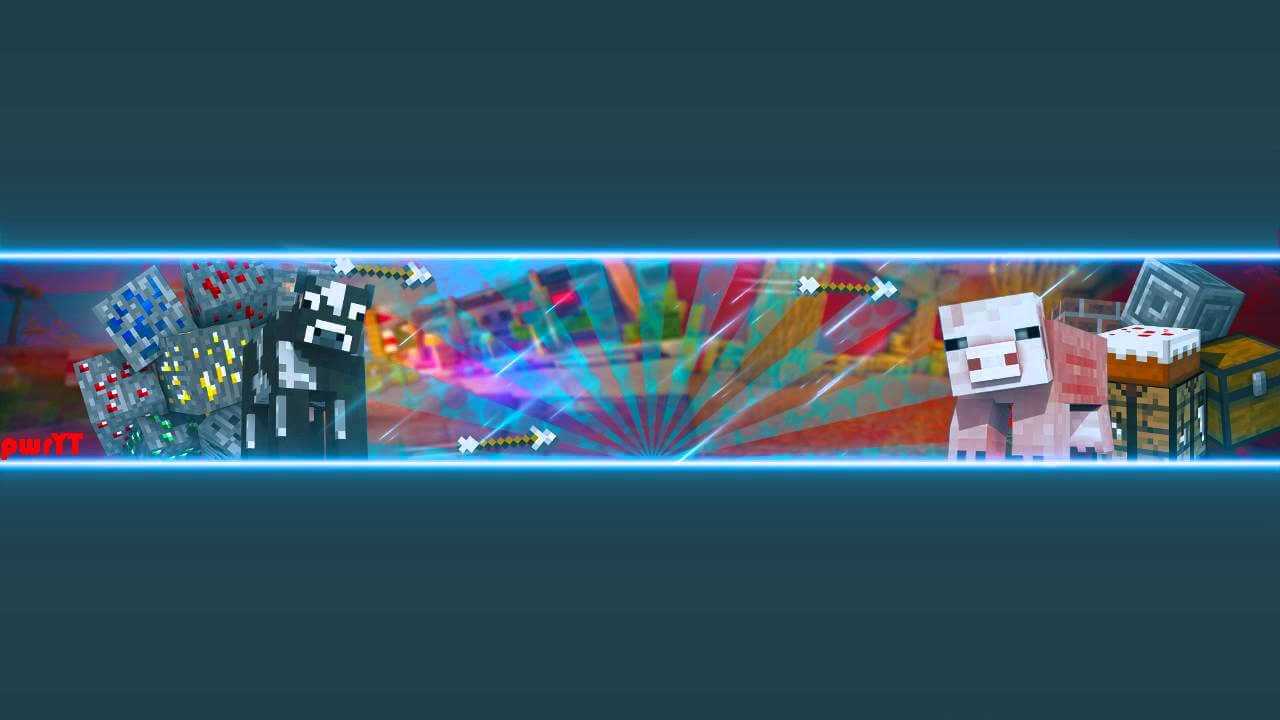 23 Images Of Minecraft Youtube Banner Template 48x1152 No Pertaining To Minecraft Minecraft Youtube Banner Youtube Banner Template Youtube Banner Backgrounds