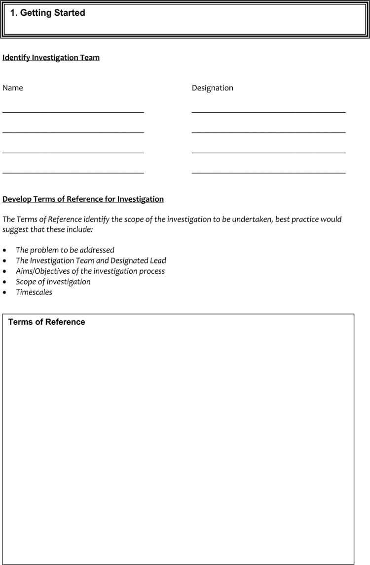 24+ Root Cause Analysis Templates (Word, Excel, Powerpoint In Failure Investigation Report Template