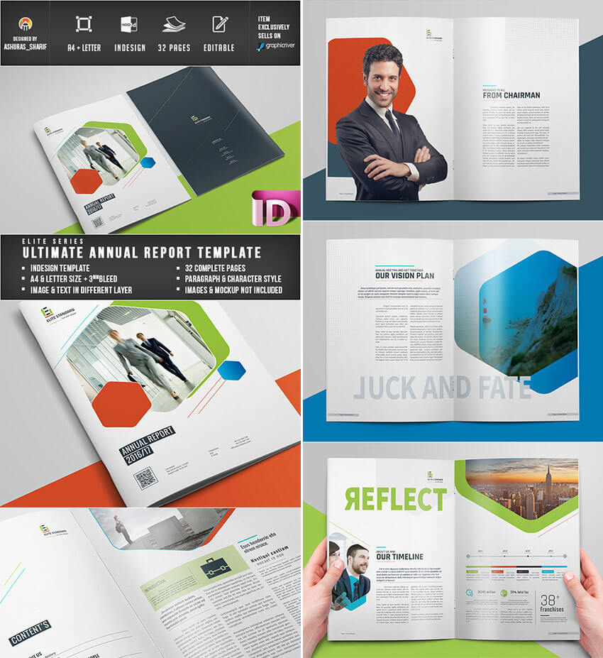 25+ Best Annual Report Templates – With Creative Indesign Inside Annual Report Template Word Free Download