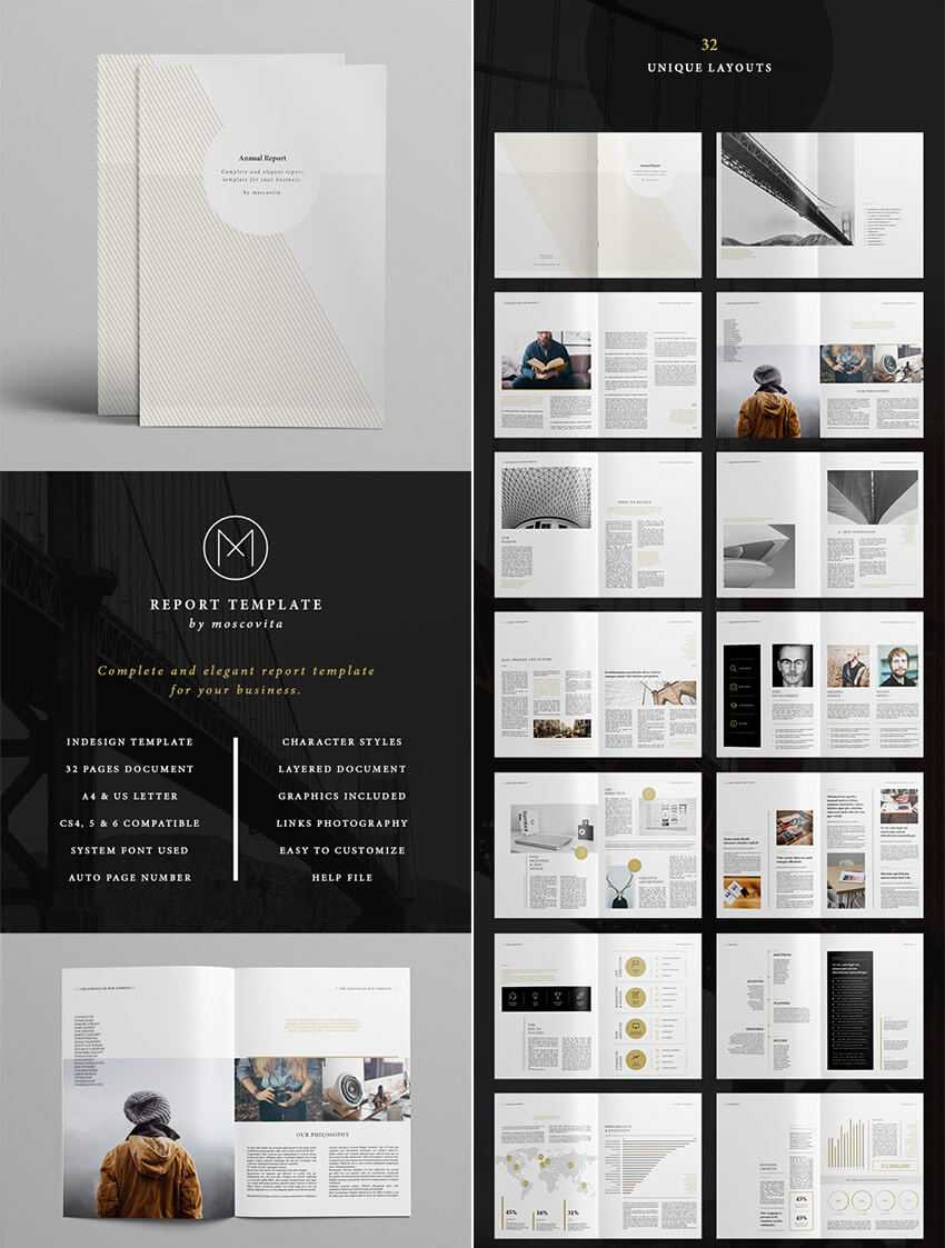 25+ Best Annual Report Templates – With Creative Indesign Intended For Free Annual Report Template Indesign