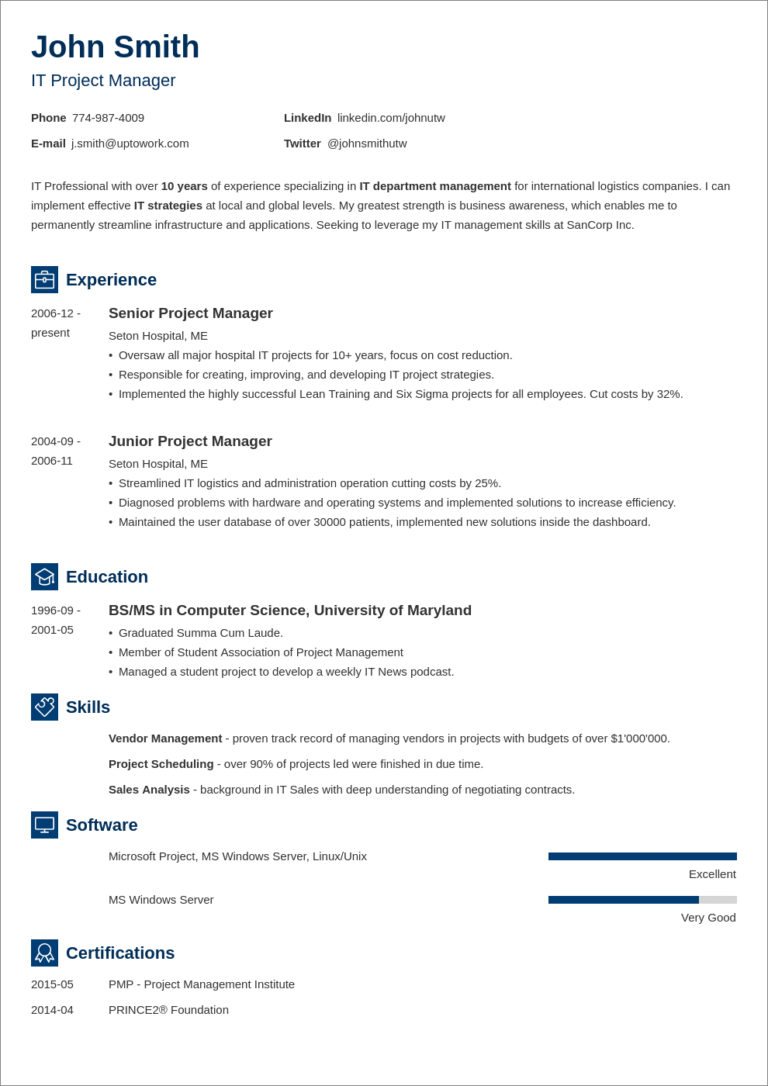 blank resume templates for microsoft word pdf