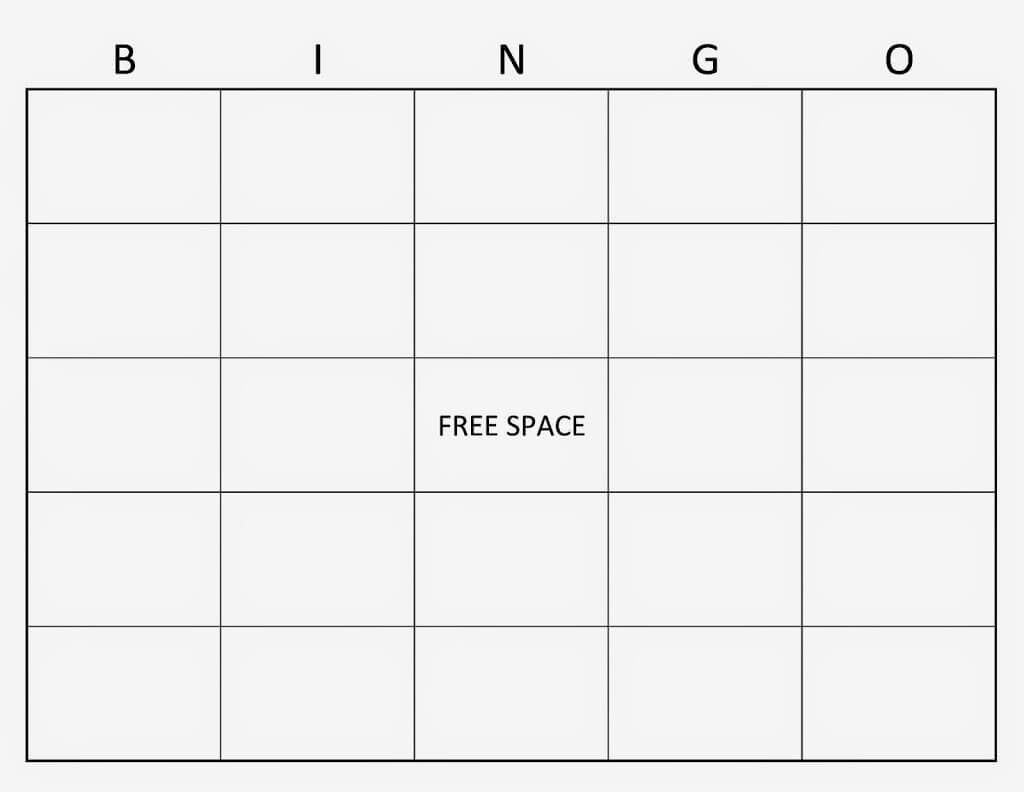 Blank Bingo Card Template Microsoft Word 7 Judgment That Prove Your - Riset