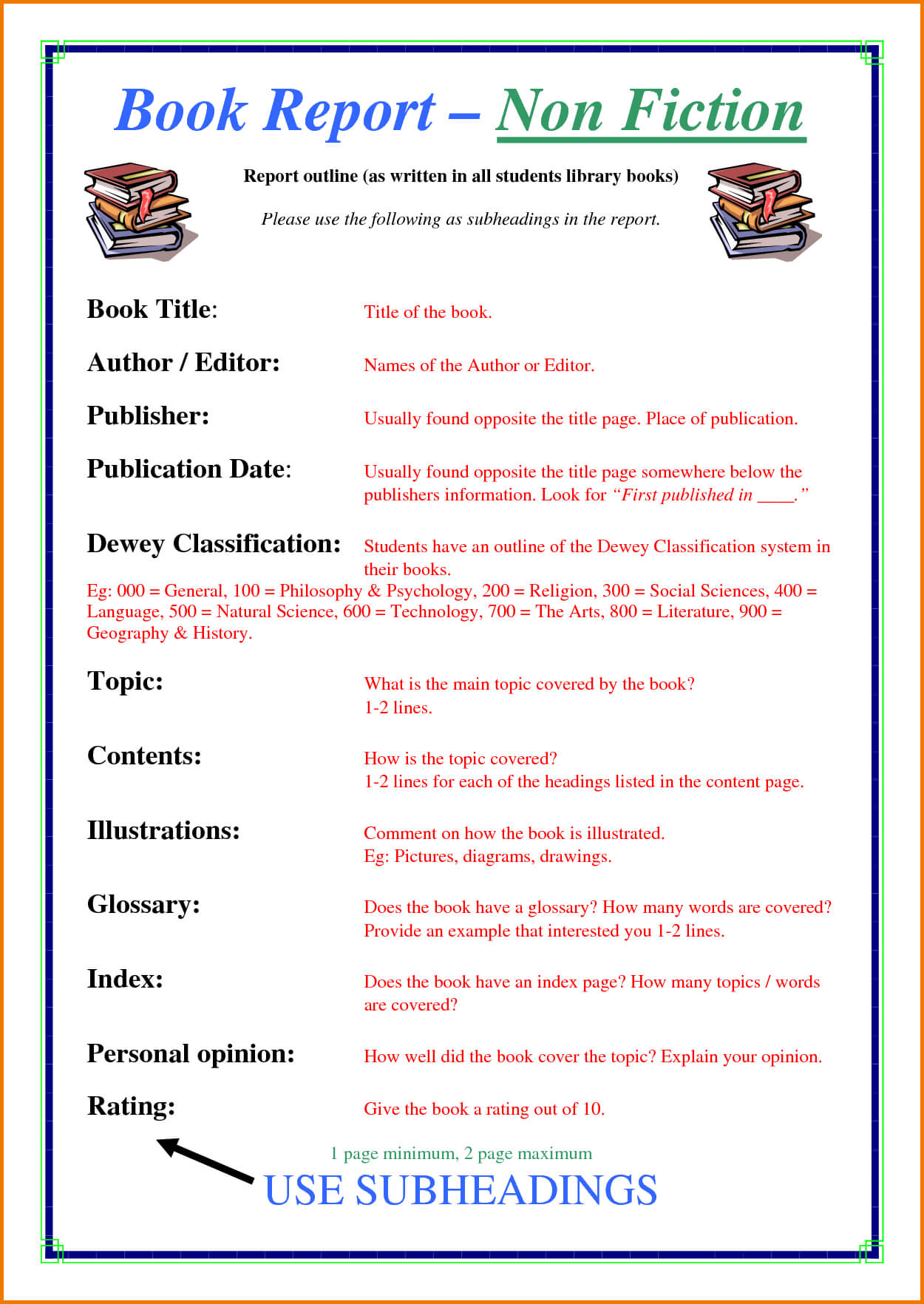 28-images-of-5th-grade-non-fiction-book-report-template-intended-for-nonfiction-book-report