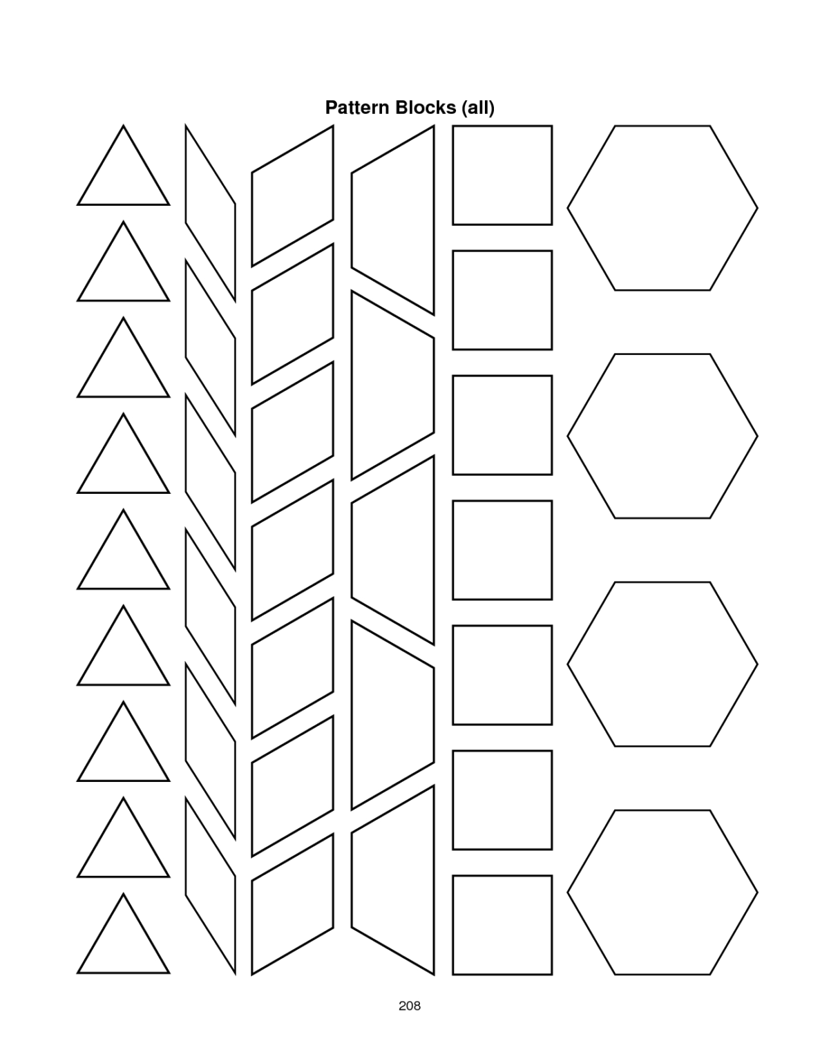 blank abc blocks