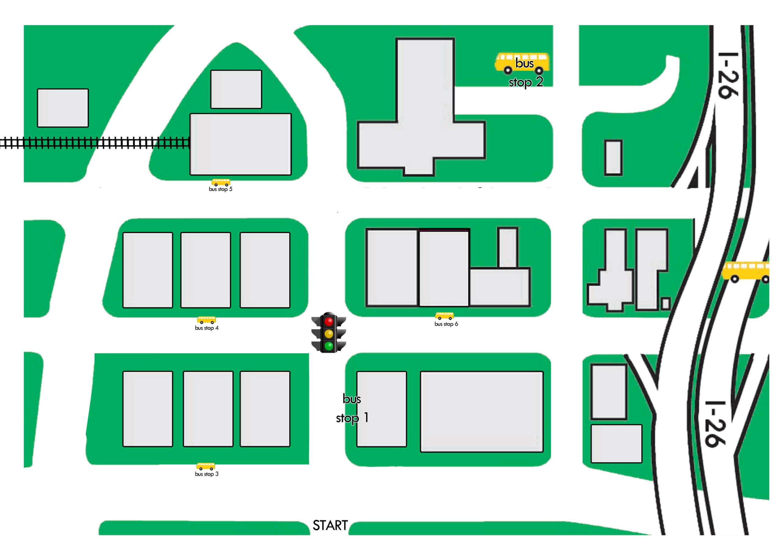 Printable City Map With Streets