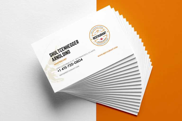 Blank Business Card Template Psd