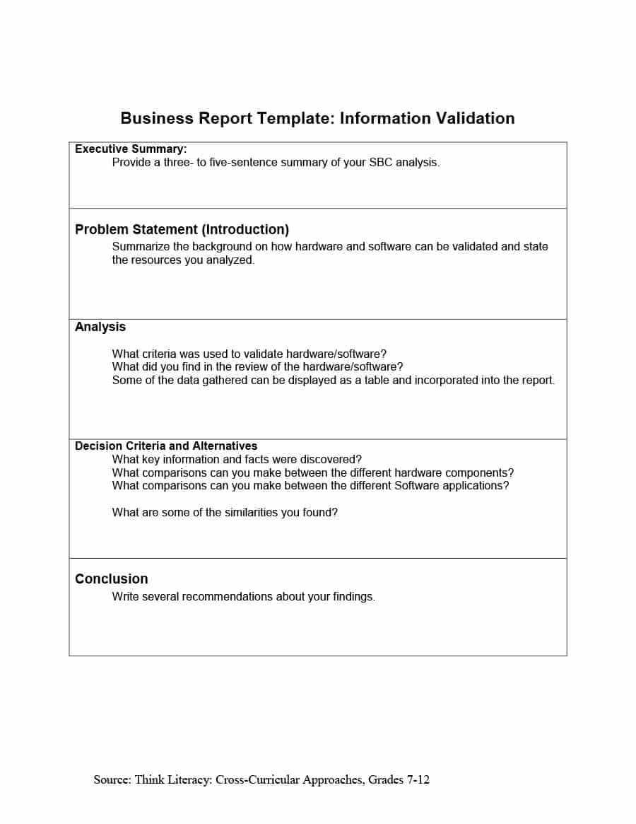 30+ Business Report Templates & Format Examples ᐅ Template Lab Intended For Analytical Report Template