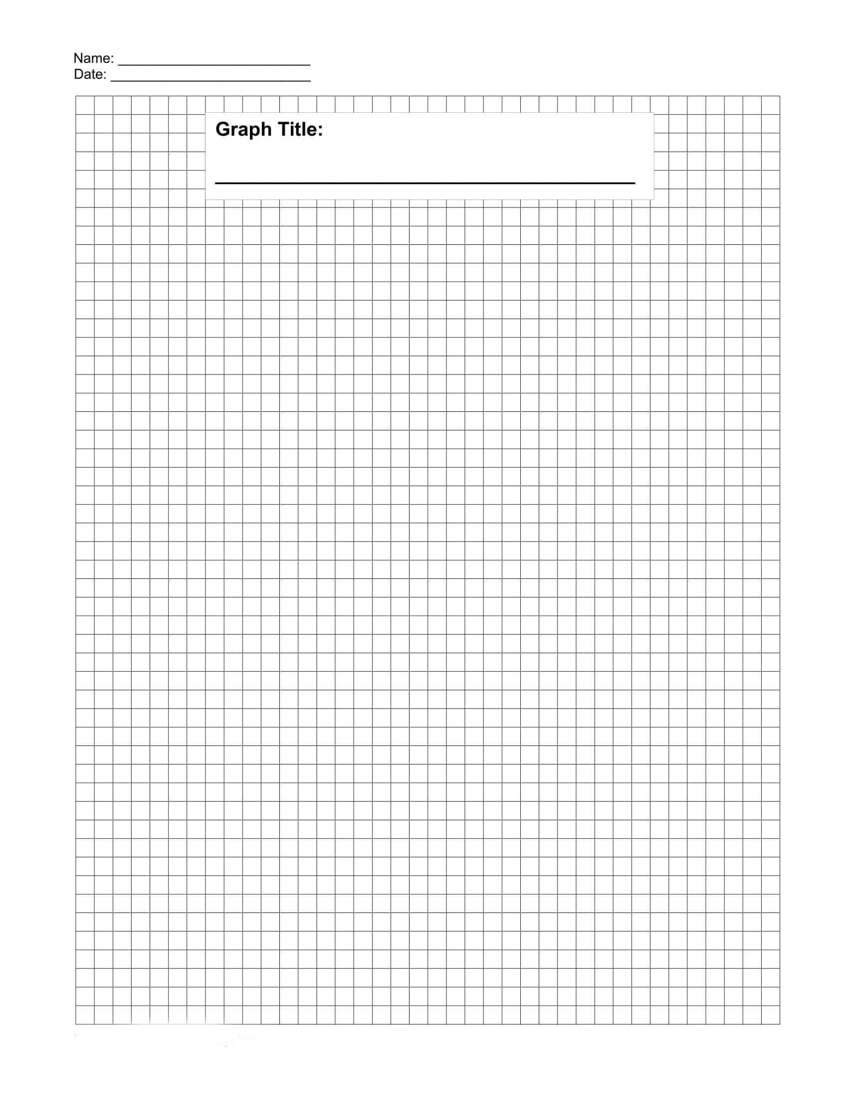 30+ Free Printable Graph Paper Templates (Word, Pdf) ᐅ In Graph Paper Template For Word