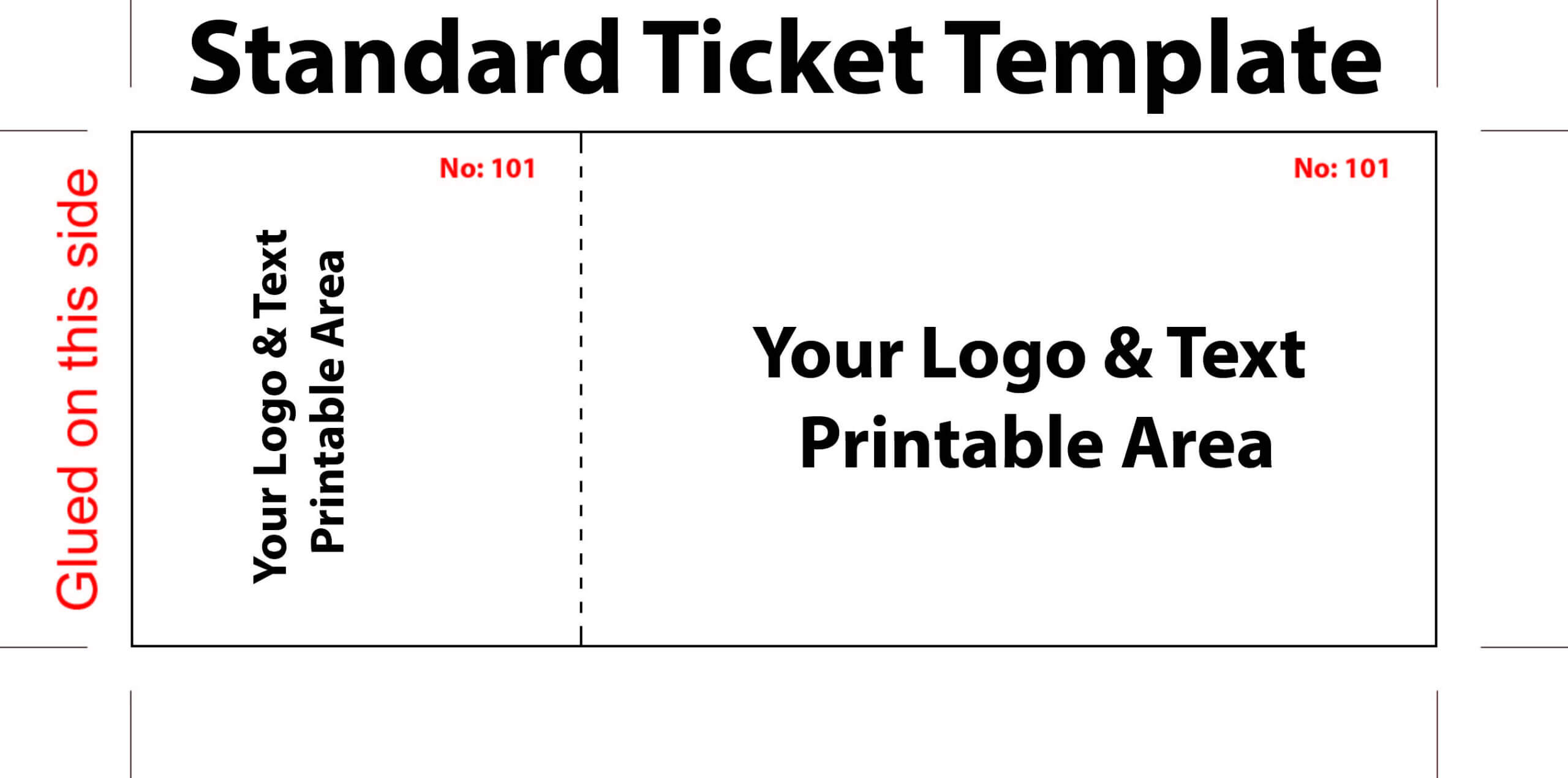 30 Ticket Maker Template Free | Andaluzseattle Template Example Regarding Free Raffle Ticket Template For Word
