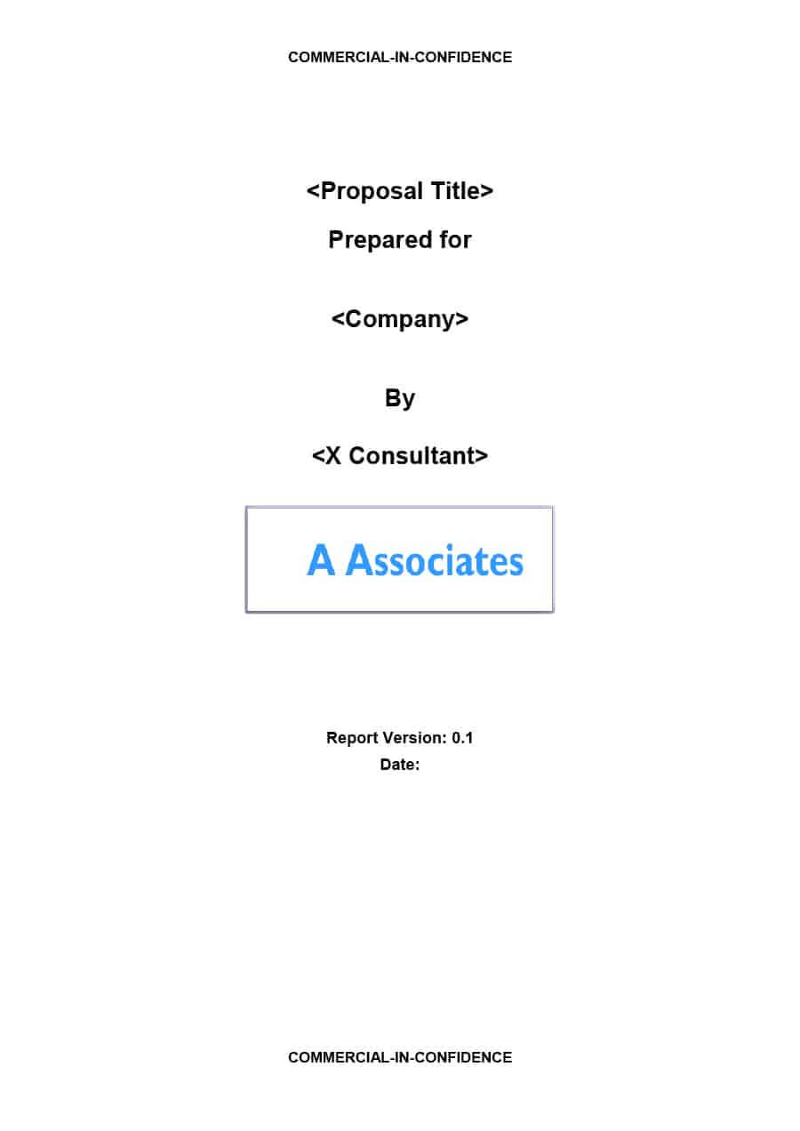 39 Best Consulting Proposal Templates [Free] ᐅ Template Lab With Regard To Consultant Report Template