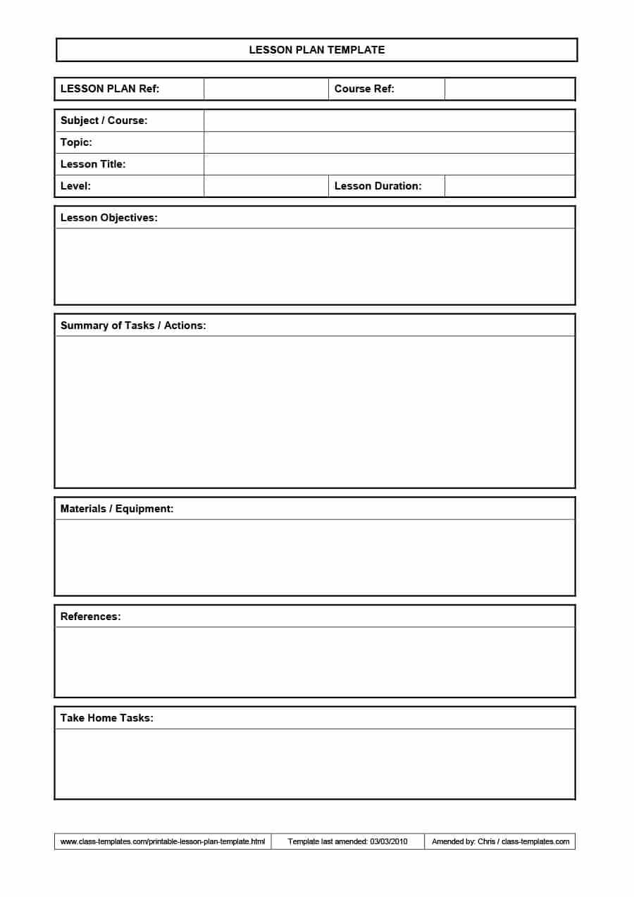 39 Best Unit Plan Templates [Word, Pdf] ᐅ Template Lab With Blank Unit Lesson Plan Template