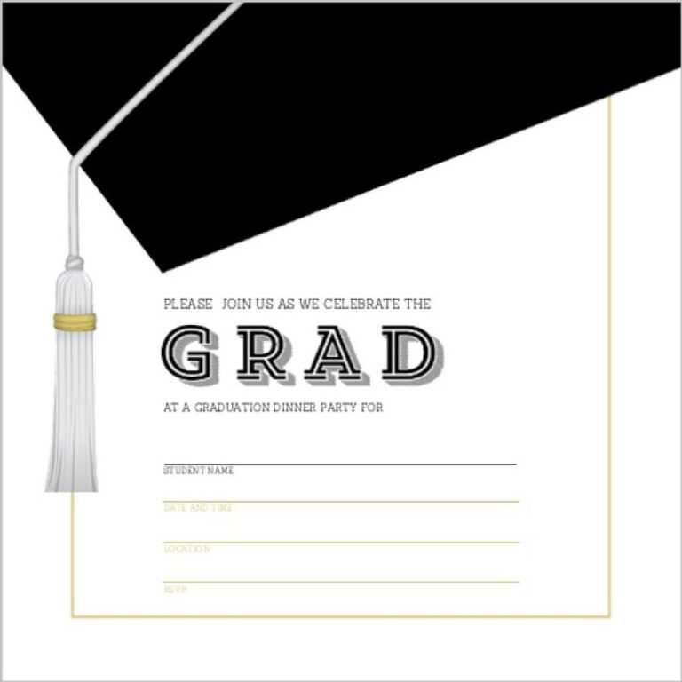 40 Free Graduation Invitation Templates Template Lab Inside Graduation Invitation Templates