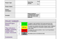 40+ Project Status Report Templates [Word, Excel, Ppt] ᐅ inside Weekly Project Status Report Template Powerpoint