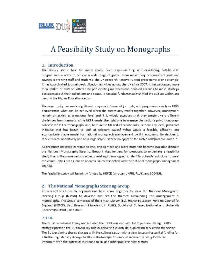 48 Feasibility Study Examples & Templates (100% Free) ᐅ Within Technical Feasibility Report Template