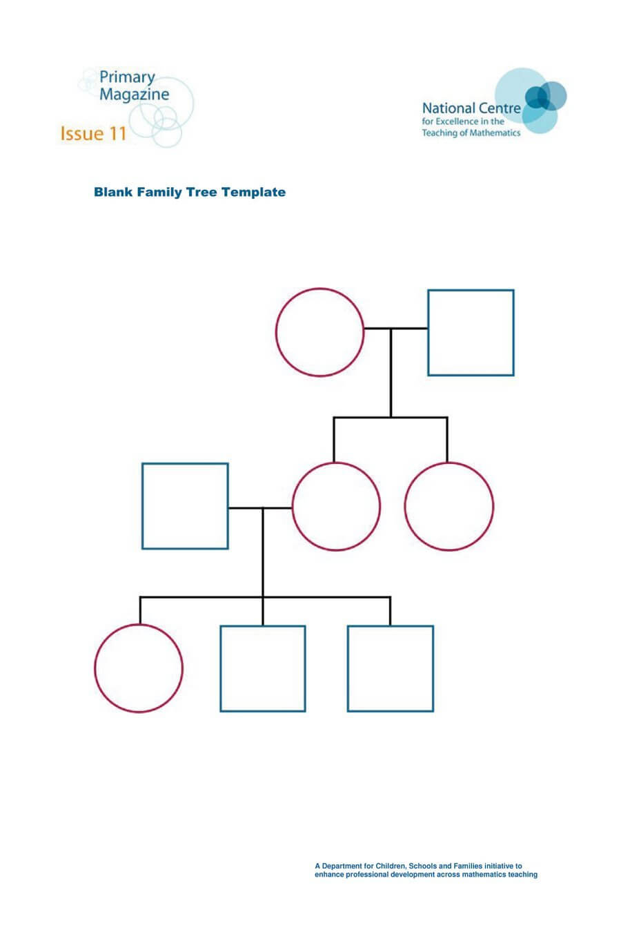 50+ Free Family Tree Templates (Word, Excel, Pdf) ᐅ For Blank Family Tree Template 3 Generations