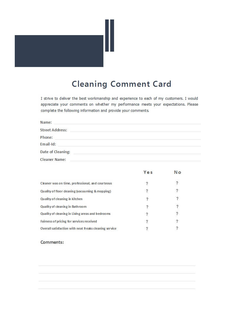 50 Printable Comment Card & Feedback Form Templates ᐅ Intended For Event Survey Template Word