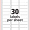 5160 Label Template Word – Tunu.redmini.co Intended For Labels 8 Per Sheet Template Word