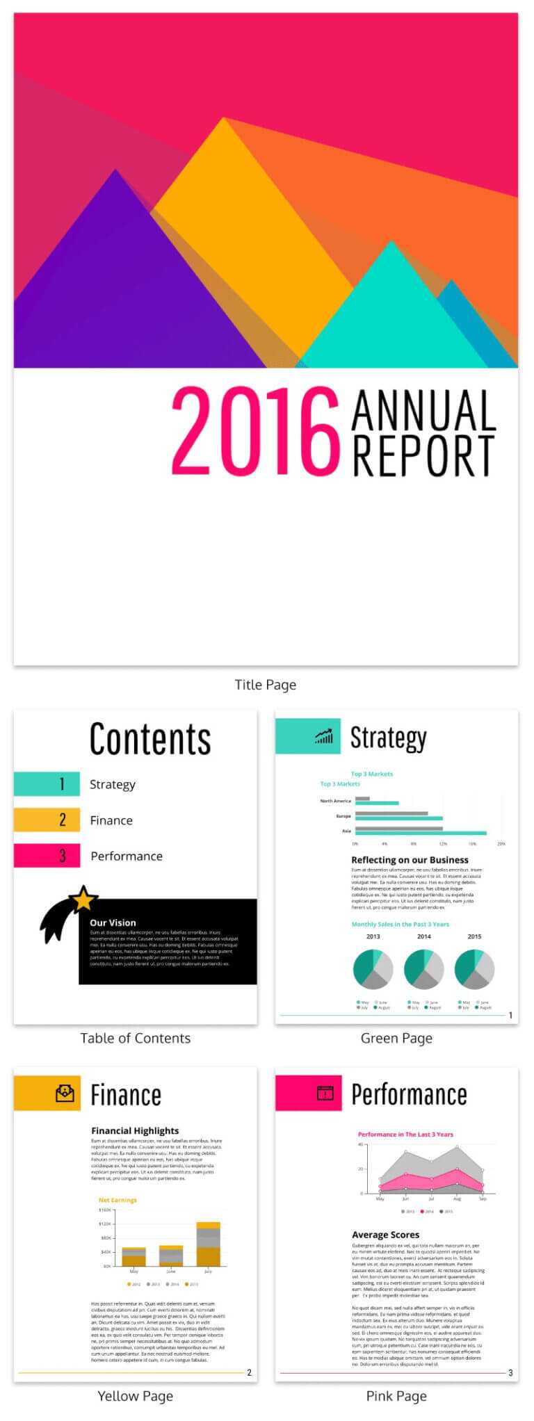 55+ Customizable Annual Report Design Templates, Examples & Tips with ...