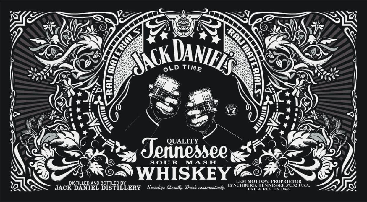 577E282 Jack Daniels Label Template | Wiring Library Pertaining To Blank Jack Daniels Label Template