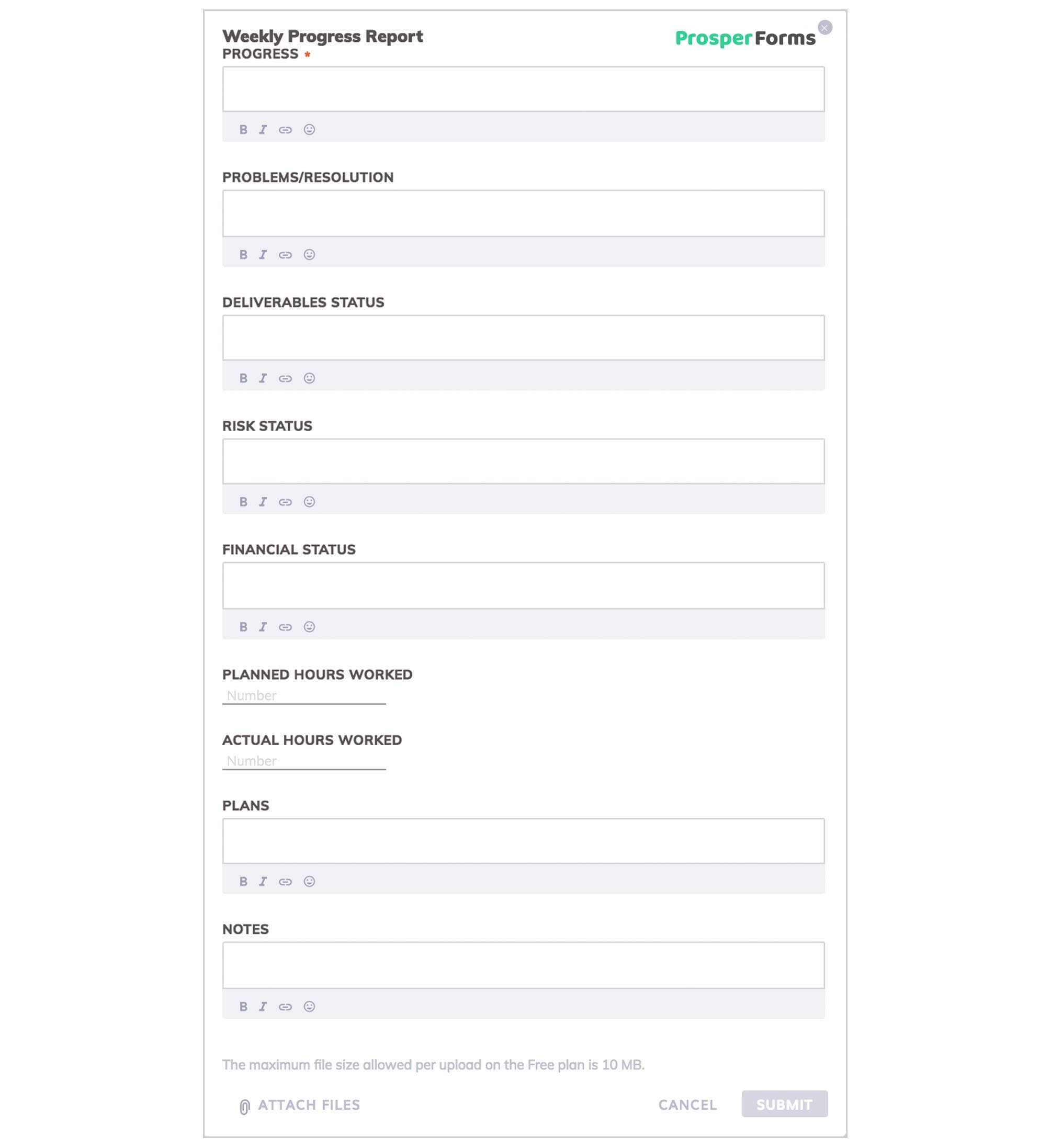 6 Awesome Weekly Status Report Templates | Free Download With Work Summary Report Template