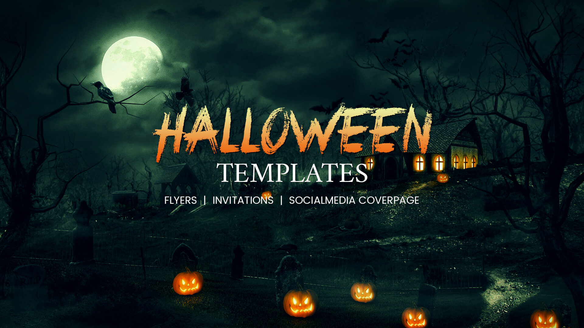 68+ Halloween Templates – Editable Psd, Ai, Eps Format Intended For Free Halloween Templates For Word