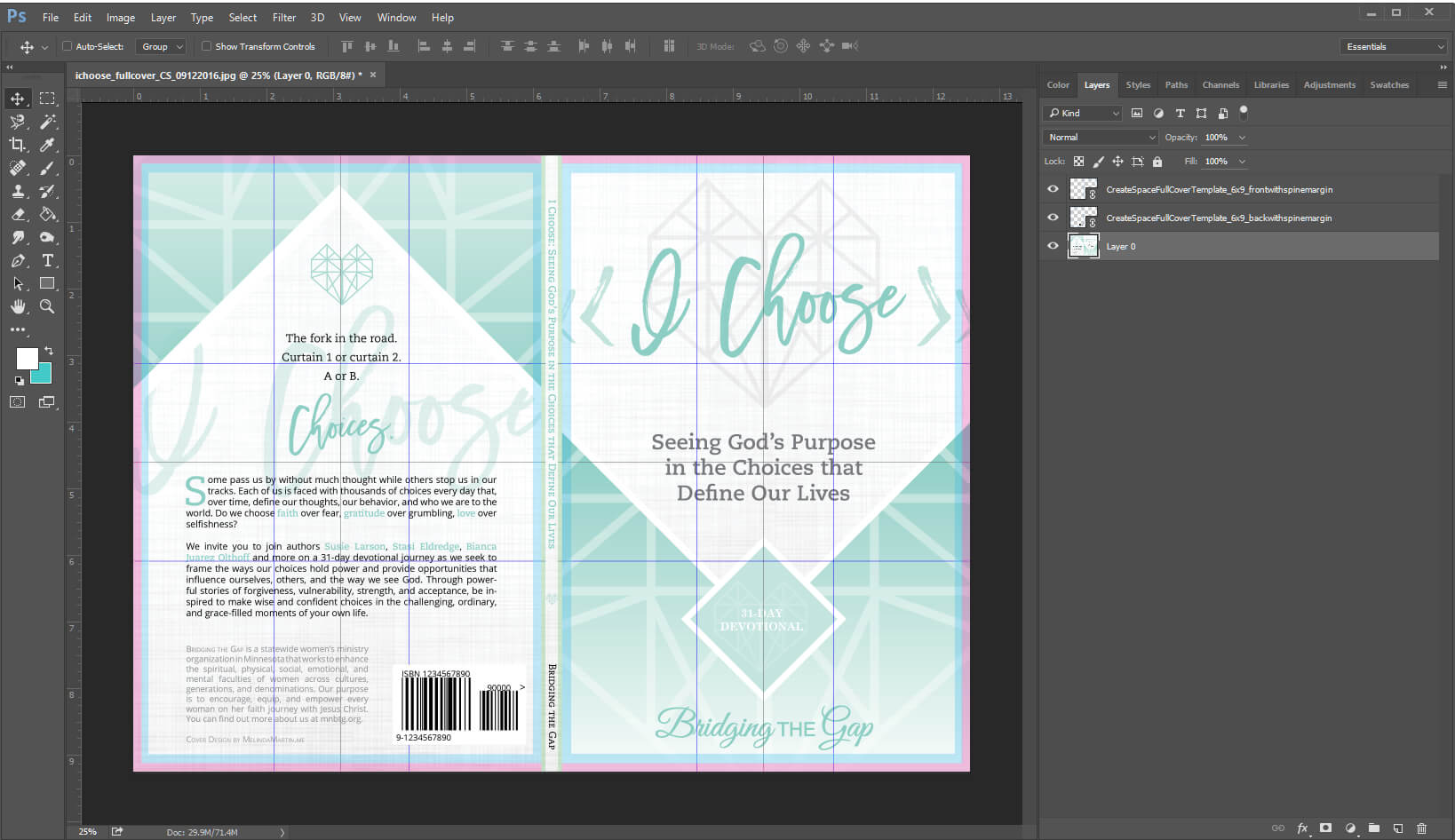 6×9 Full Cover Template Overlays With Bleed And Barcode Regarding 6X9 Book Template For Word