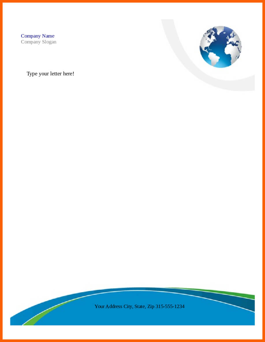 7+ Free Download Letterhead Word Format | Ml Datos Intended For Word Stationery Template Free