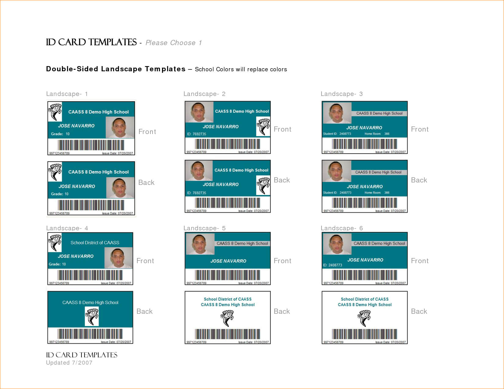 7+ Id Card Template Word | Outline Templates Intended For Product Line Card Template Word