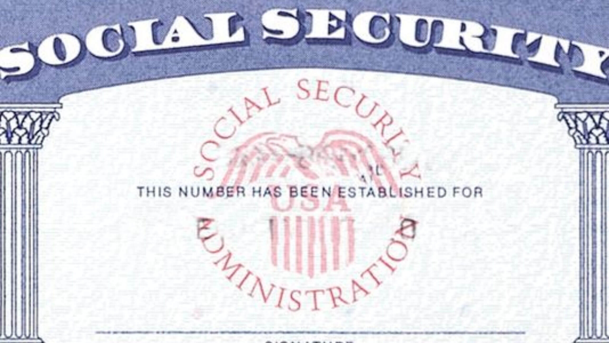 7 Social Security Card Template Psd Images – Social Security With Regard To Blank Social Security Card Template