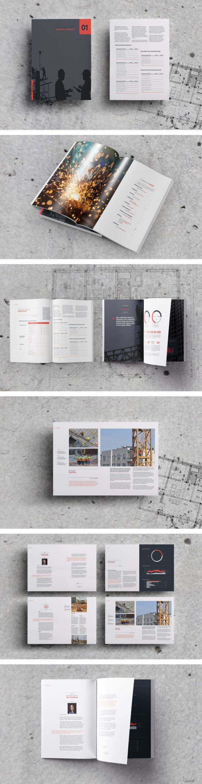 75 Fresh Indesign Templates And Where To Find More Throughout Free Annual Report Template Indesign