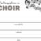8+ Free Choir Certificate Of Participation Templates – Pdf With Certificate Of Participation Template Word