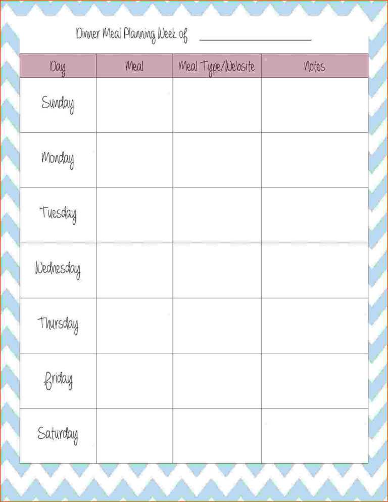 8 Weekly Meal Planner Template Bookletemplate Throughout Weekly Meal 