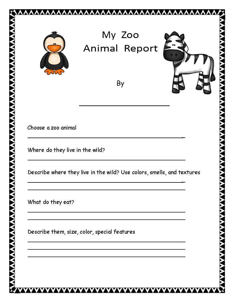 Animal Report Example | Templates At Allbusinesstemplates Pertaining To Animal Report Template