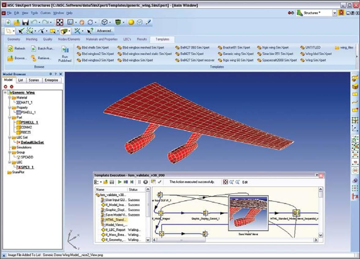 Automating Fea Model Quality Check And Validation | Msc Intended For Fea Report Template