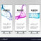 Banner Stand Design Template With Abstract Throughout Banner Stand Design Templates