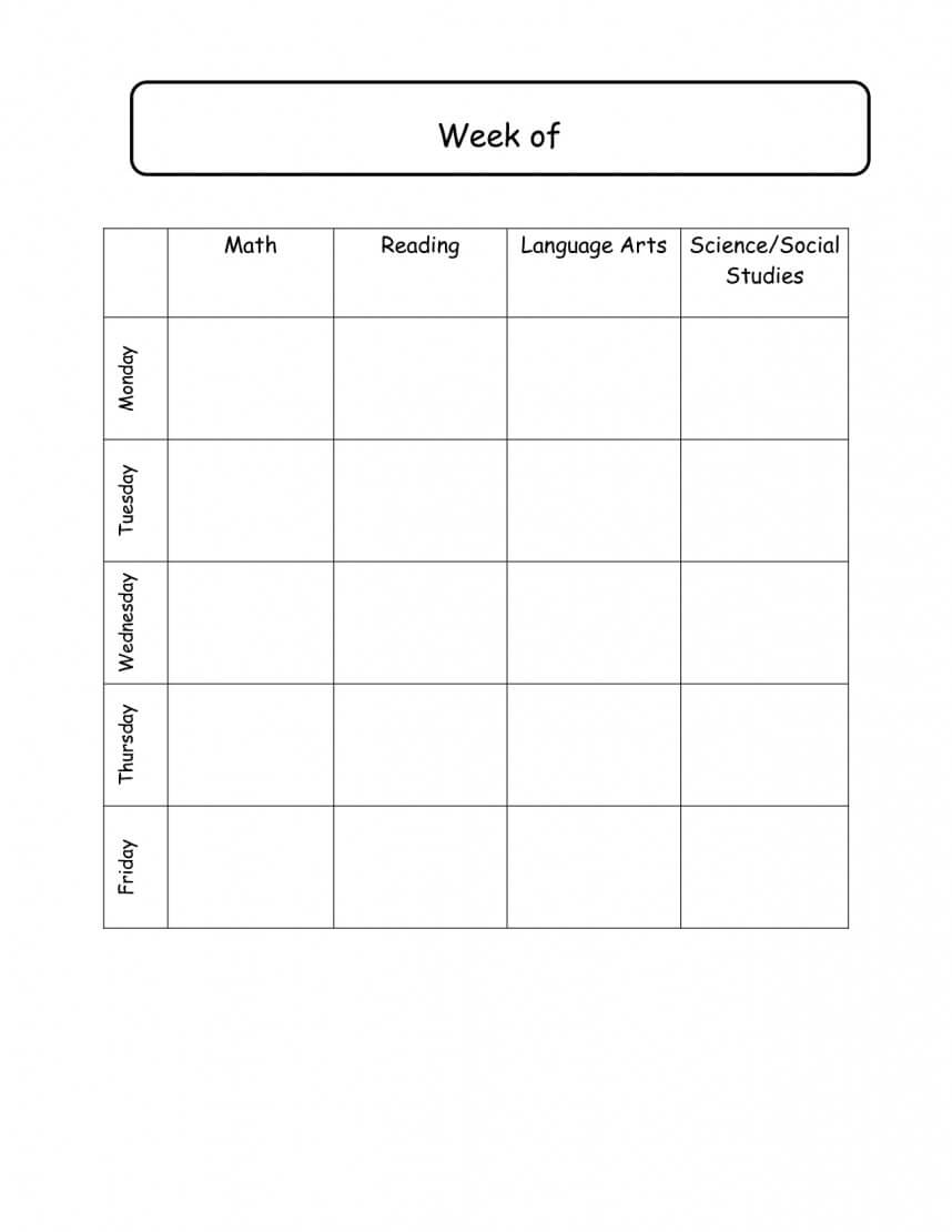 Beautiful Preschool Daily Schedule Template Ideas Classroom Throughout Bulletin Board Template Word