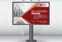 Billboard Banner Template Vector Design, Advertisement, Realistic.. for Outdoor Banner Template