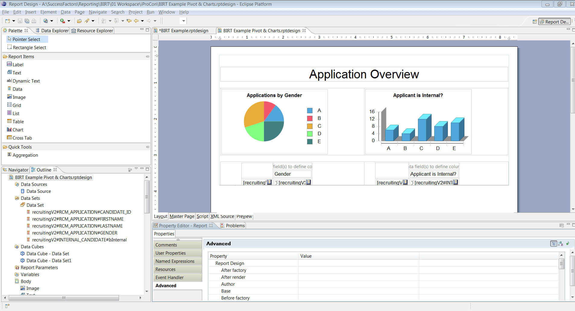 Birt Report Templates In Sap Successfactors – Part 3 - Ixerv With Birt Report Templates