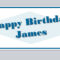 Birthday Banner Template | Happy Birthday Banner Template Within Microsoft Word Banner Template