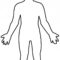 Blank Body Clipart With Regard To Blank Body Map Template
